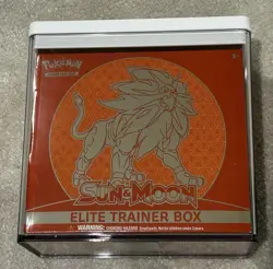 Pokemon TCG Sun & Moon Elite Trainer Box - Orange Sealed - Image 2