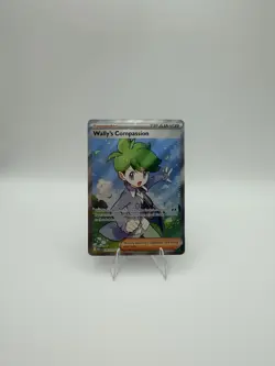Pokemon Wally's Compassion 176/132 Me01: Mega Evolution Ultra Rare Holo TCG NM- - Image 1