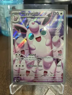 Wigglytuff 105/094 Phantasmal Flames Holo Illustration Rare Pokemon English - Image 1