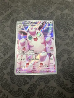 Wigglytuff 105/094 Phantasmal Flames Holo Illustration Rare Pokemon English - Image 1