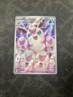 Wigglytuff 105/094 Phantasmal Flames Holo Illustration Rare Pokemon English - Image 1