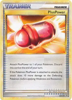 Pokemon Card HS Unleashed Single Uncommon Plus Power 80/95 - Image 1