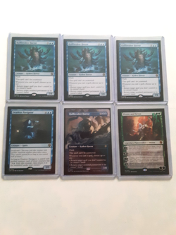mtg 4 hullbreaker horror cards 2 versions 1 borderless 2 other cards see pic - Image 1