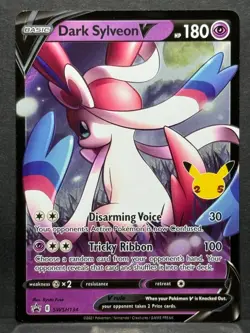 Dark Sylveon V SWSH134 SWSH: Sword & Shield Promo Cards Holo NM - Image 1