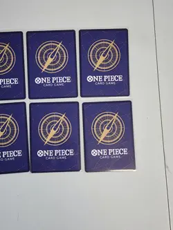 One Piece The Azure Seas Seven 6x Character Cards Holos, Freshly Pulled - Image 3