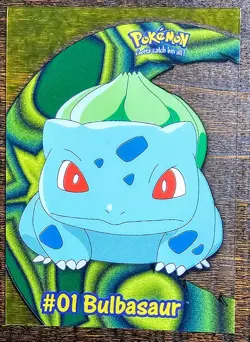 2000 Topps Pokemon TV Animation Series 2 #PC2 Bulbasaur Clear Card! - Image 1