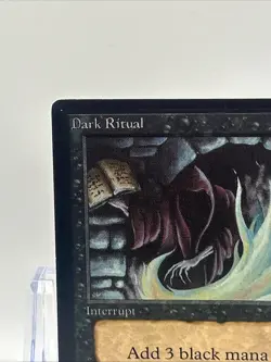 Dark Ritual - BETA 1993 - Vintage MTG - LP - Sandra Everingham - Image 2