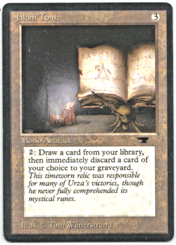 MTG - Jalum Tome - Antiquities - Reg - ENG - NM - Image 1