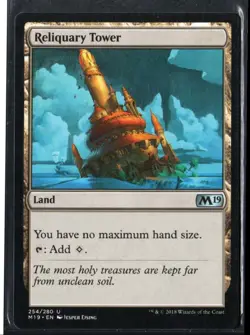 2018 Core Set 2019 Reliquary Tower Uncommon #254 - Image 1