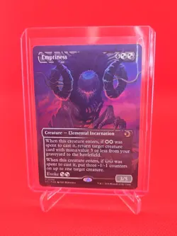 Emptiness ** FOIL BORDERLESS ** #294 - Lorwyn Ecliped - NM MTG - Image 1
