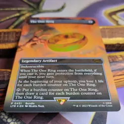 MTG FOIL The One Ring Borderless - Promo #451 - Image 2