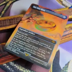 MTG FOIL The One Ring Borderless - Promo #451 - Image 4