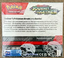 Pokemon JOURNEY TOGETHER SV09 Booster Box 36 packs - FACTORY SEALED - Image 2