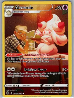Alcremie TG08/TG30 SWSH09: Brilliant Stars Trainer Gallery - Pokemon Card - NM - Image 1