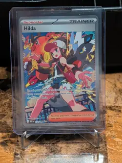 Pokemon Card Hilda Sir Black Bolt / White Flare 171/086 English, Mint Condition - Image 1