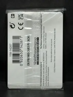 Pokemon - Pikachu 028/078 Pokemon GO Sealed Promo w/ Stamp NEW, SEALED - Image 2