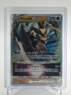Pokemon TCG Kleavor VSTAR SWSH Black Star Promos SWSH249 Holo Promo - Image 1