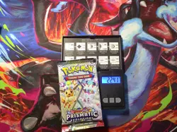 VERY HEAVY! GOD PACKUUU 22.41g Prismatic Evolutions Pokemon TCG Booster (SEALED) - Image 1