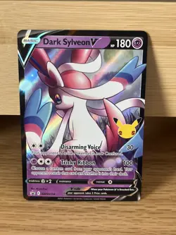 Pokemon TCG Dark Sylveon V Holo Promo Celebrations SWSH134 NM - Image 1