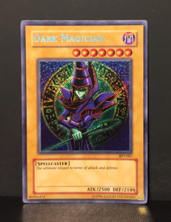Dark Magician | Secret Rare | BPT | moderat bespielt | english | Yu-Gi-Oh #2 - Image 1