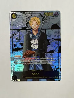 One Piece Sabo (120) (Manga) OP13-120 Carrying On His Will Foil - Image 1