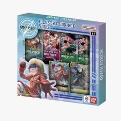 One Piece Illustration Box Vol 3 IB-03 - 4 Packs 2 Promos English - New / Sealed - Image 2