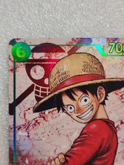Monkey D. Luffy OP13-118 SEC Alt Art One Piece Carrying On His Will English Foil - Image 2