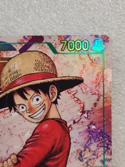 Monkey D. Luffy OP13-118 SEC Alt Art One Piece Carrying On His Will English Foil - Image 3