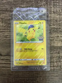 Pokemon SEALED Pikachu 028/078 Pokemon Go Holofoil Promo NM - Image 1
