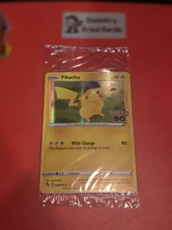 Pokemon SEALED Pikachu 028/078 Pokemon Go Holofoil Promo NM - Image 1