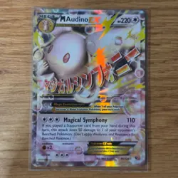 M Audino EX 85/124 Pokemon TCG XY Fates Collide Ultra Rare Holo Card NM - Image 1