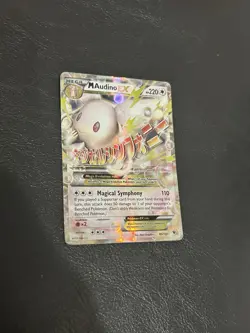 M Audino EX 85/124 Pokemon TCG XY Fates Collide Ultra Rare Holo - Image 1