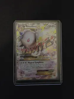 Pokemon M Audino EX Mega 85/124 Fates Collide Ultra Rare Holo Card 2016 - Image 3