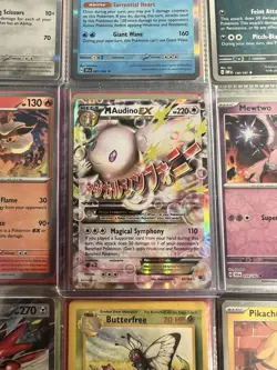 Pokemon M Audino EX Mega 85/124 Fates Collide Ultra Rare Holo Card 2016 - Image 1