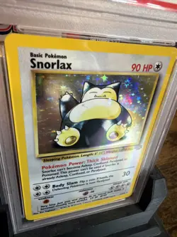 1999 Pokemon Jungle #11/64 Snorlax Holo PSA 5 EX - Image 3