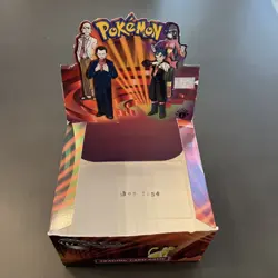 Pokemon Gym Challenge 1st Edition Booster Box Only (empty) original - Image 1