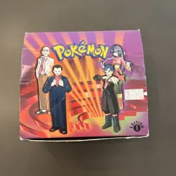 Pokemon Gym Challenge 1st Edition Booster Box Only (empty) original - Image 2