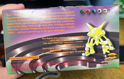 Pokemon Gym Challenge 1st Edition Empty Booster Box - BOX ONLY NO PACKS - Image 5