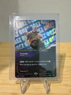 💥Teemo - Scout GGEZ OGN 197b/298 Riftbound Nexus Night Promo Card - NM - Image 1