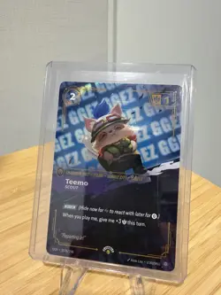 💥Teemo - Scout GGEZ OGN 197b/298 Riftbound Nexus Night Promo Card - NM - Image 2