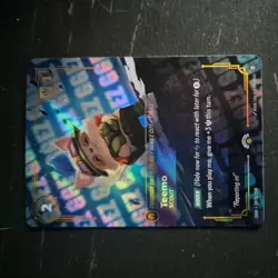 Teemo - Scout GGEZ OGN 197b/298 Riftbound Nexus Night Promo Card - NM - Image 1