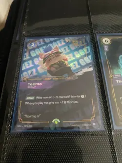 Teemo - Scout GGEZ OGN 197b/298 Riftbound Nexus Night Promo Card - NM - Image 2