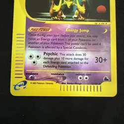Pokemon Alakazam TCG 2003 Vintage Skyridge 2/144 Reverse Holo Rare - Image 3