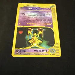 Pokemon Alakazam TCG 2003 Vintage Skyridge 2/144 Reverse Holo Rare - Image 5