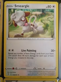 x6 Smeargle SIR Rare HOLO Pokemon cards XY Breakthrough mixed Lot - Image 3