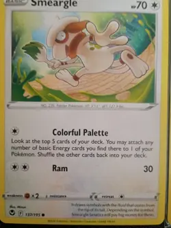 x6 Smeargle SIR Rare HOLO Pokemon cards XY Breakthrough mixed Lot - Image 5