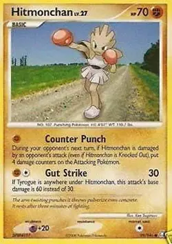Pokemon Legends Awakened Common Card - Hitmonchan 99/146 - Image 1