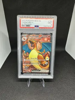 PSA 9 Mint Charizard ex Ultra Rare 2023 Pokemon 151 #183 Pokemon Card Game Tcg - Image 1