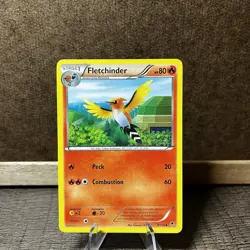 Fletchinder 9/119 XY Phantom Forces Regular Pokemon Card TCG - Image 1