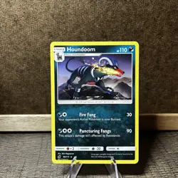 Houndoom 59/111 Rare | Crimson Invasion | Pokemon Card - Image 1